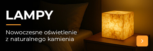 Lampy Nowoczesne oświetlenie z naturalnego kamienia